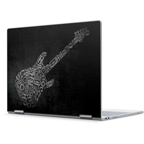 Guitar Pattern Pixelbook Skin